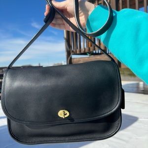 coach city bag black